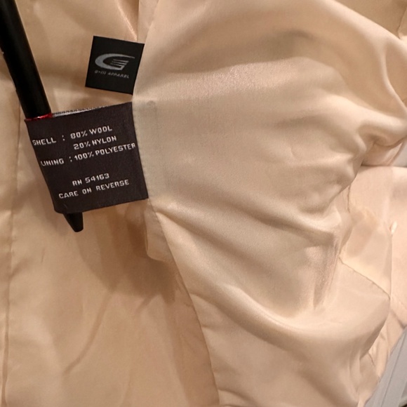 Kenneth Cole Cream Peacoat - Picture 8 of 8